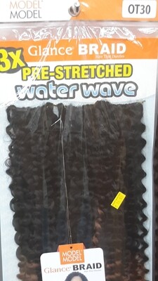Glance Braid Pre-Stretched Water Wave 16" (OT30)