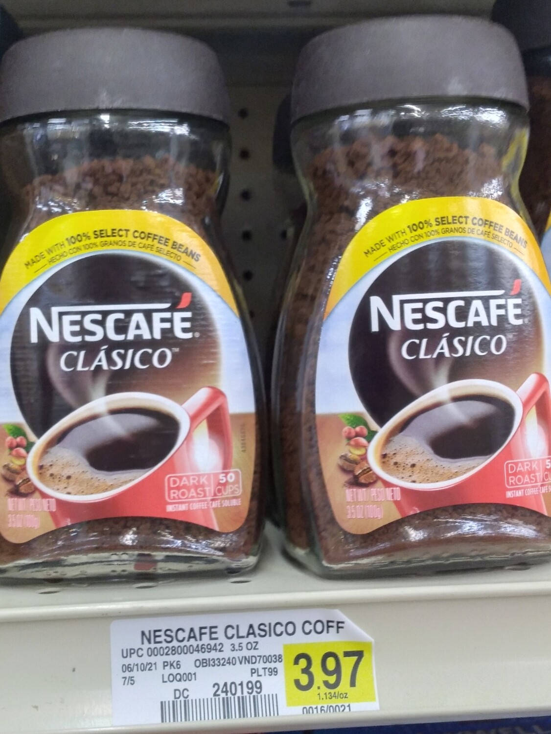 Nescafe Clásico Coffee 35oz