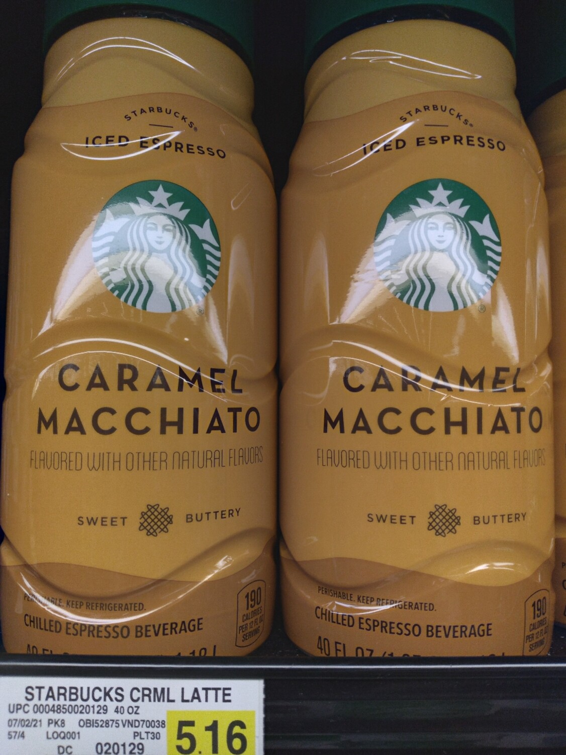 Starbucks Caramel Macchiato 40oz