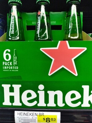 Heineken ( 6,12, 18 Pack)