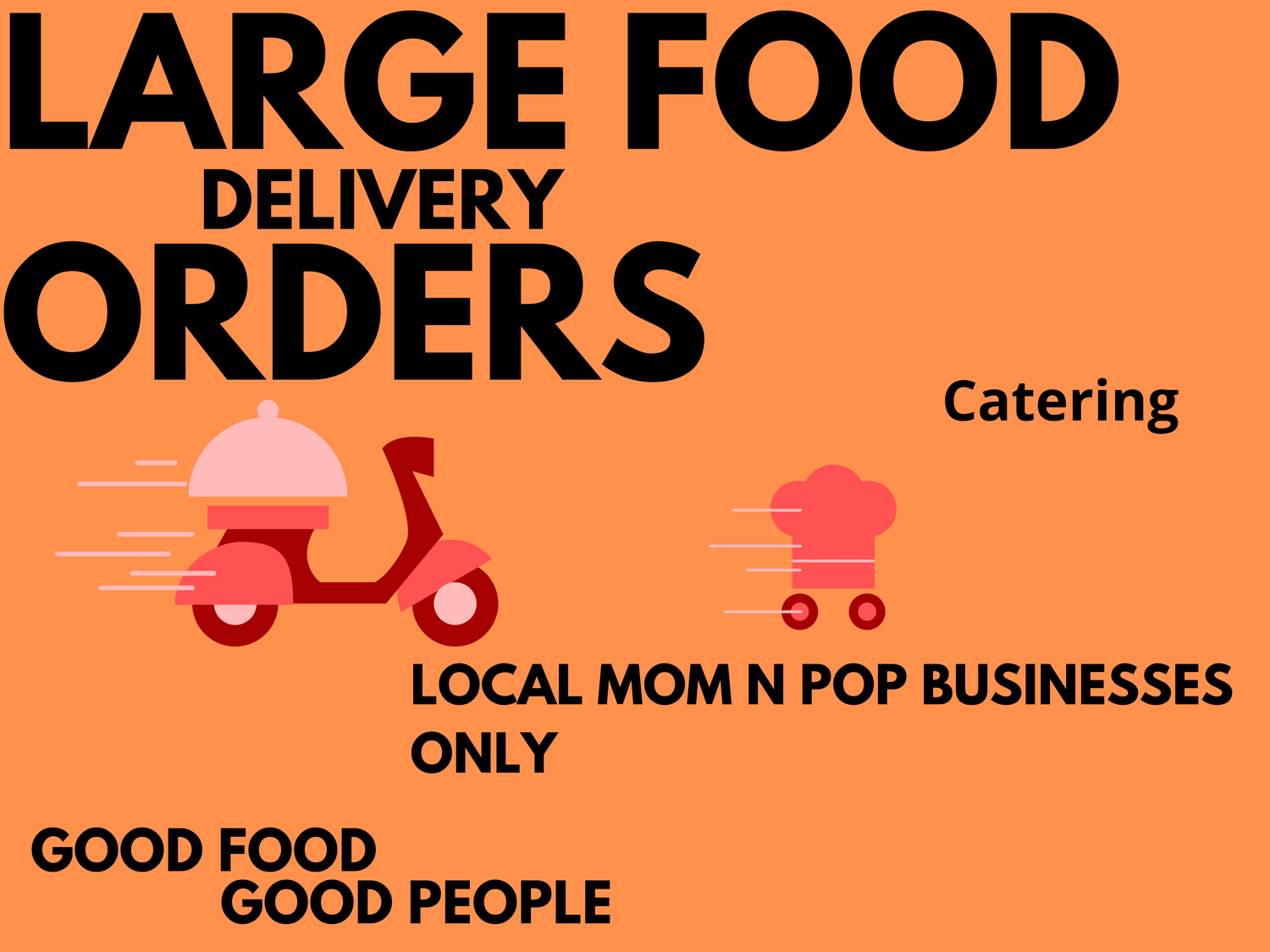 Large Food Order Delivery