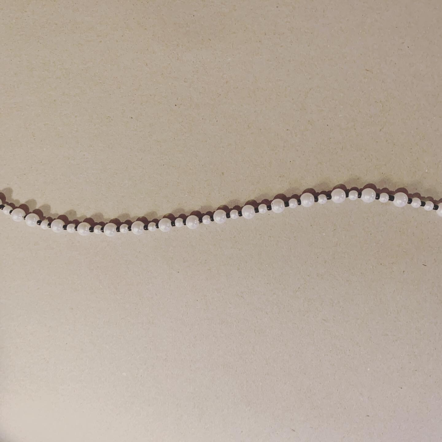 Beaded pearl Anklet