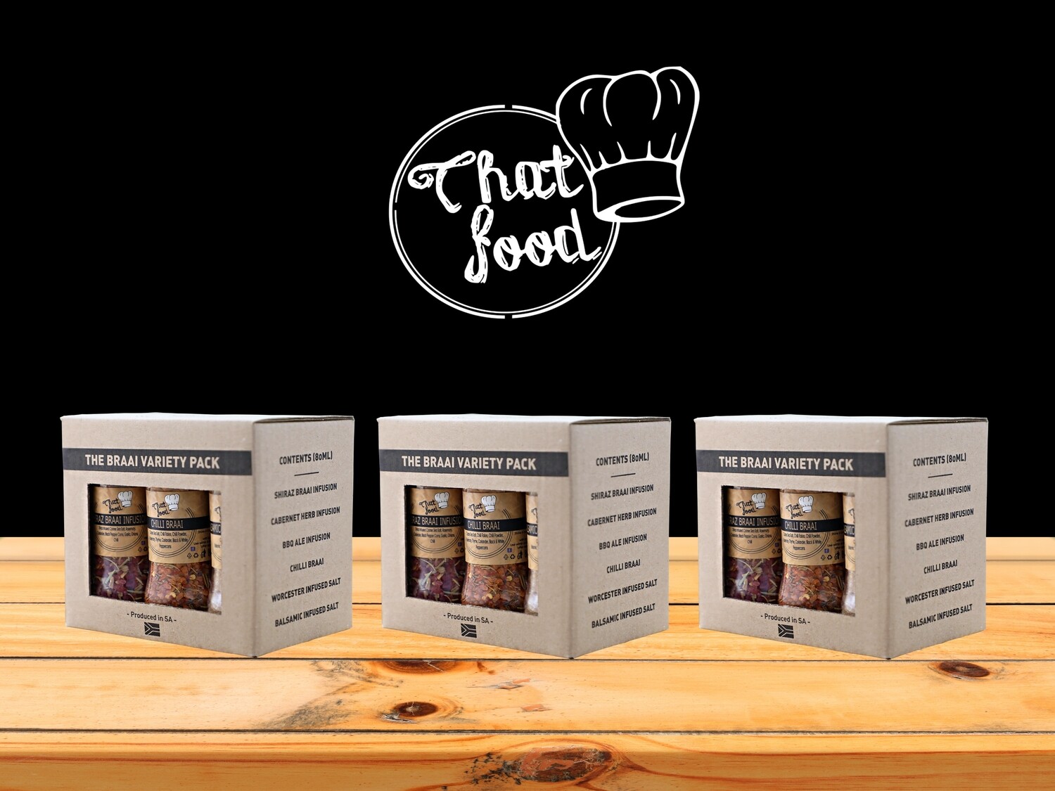 3 x Braai Variety 6 pack