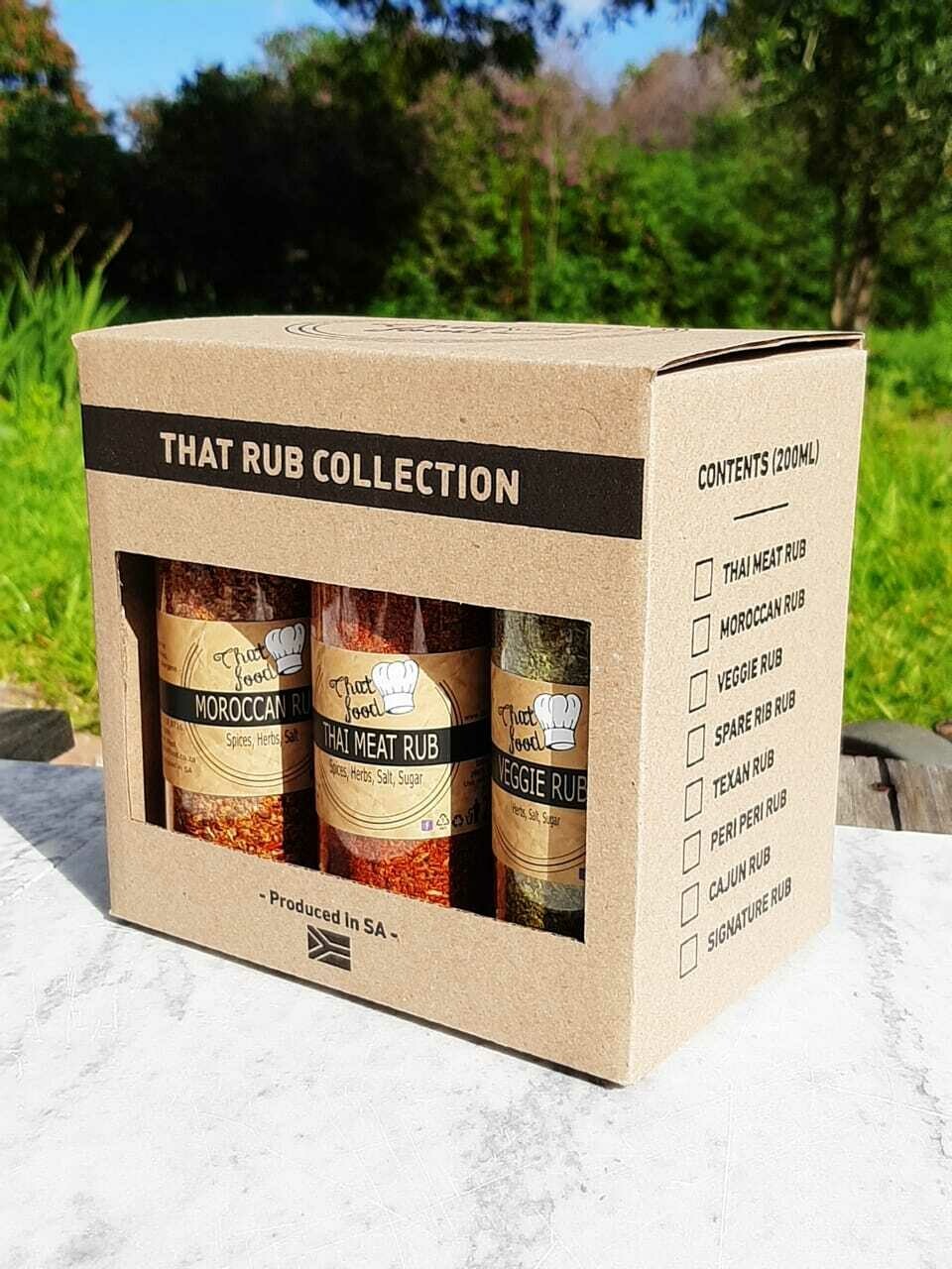 1 x That Food That Rub Collection