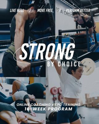 Strong By Choice SPC Training Plan