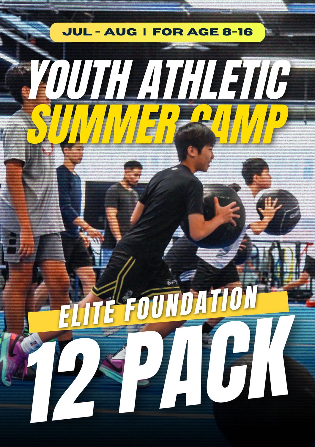 D1-D2 Youth Athletic Summer 12 Pack