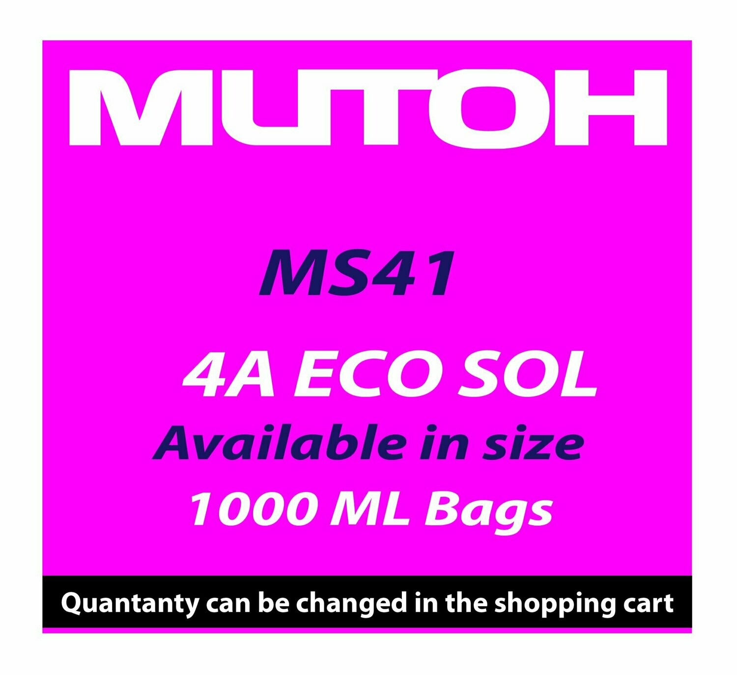 Mutoh Eco-Sol MS41 1000ml Inks