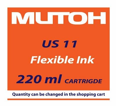 Mutoh UV US11 Flexible inks - 220ml Cartridges