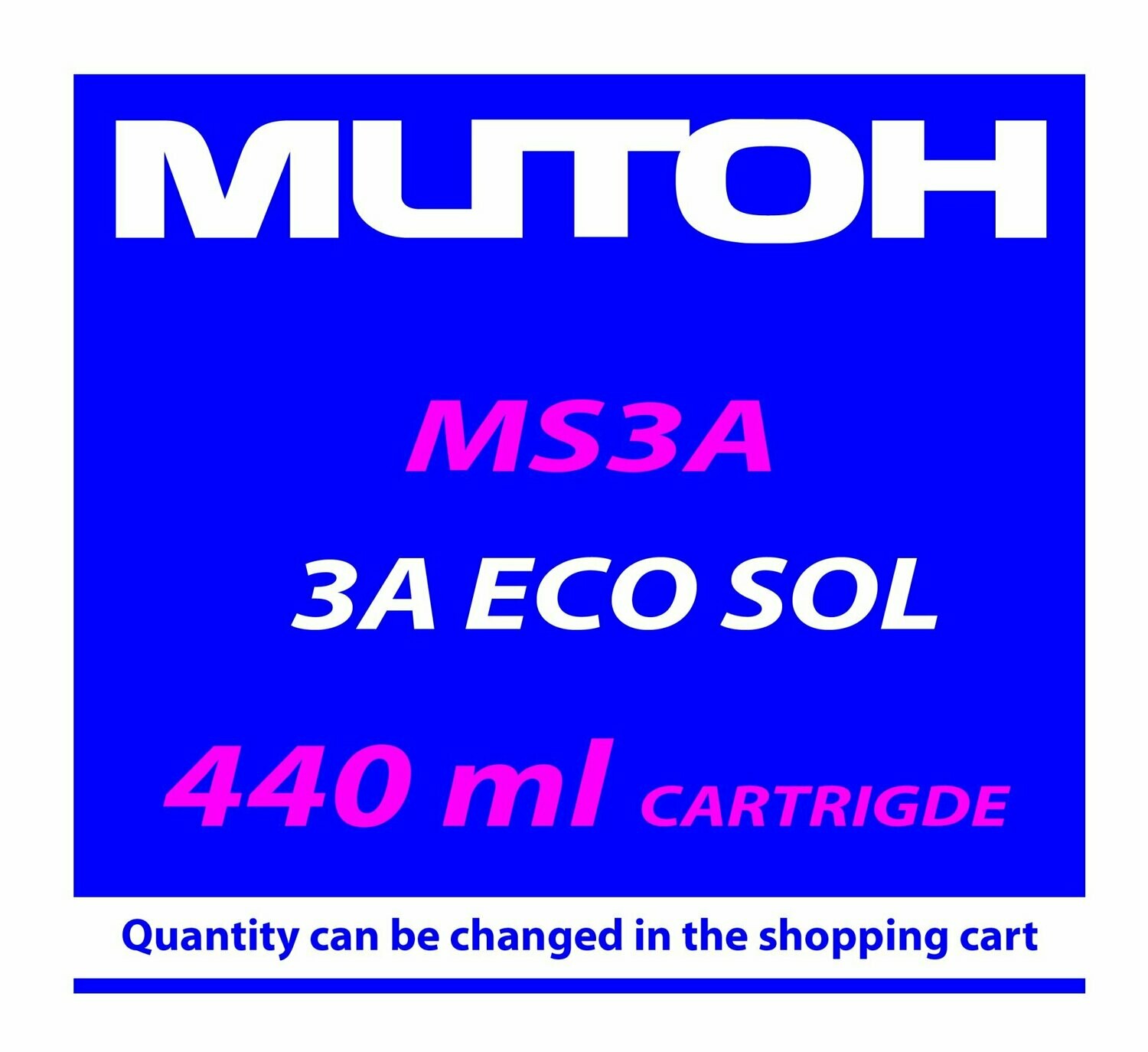 Mutoh Eco-Sol MS31 Inks 440ML Mutoh Eco-Sol MS31 Inks 440ML