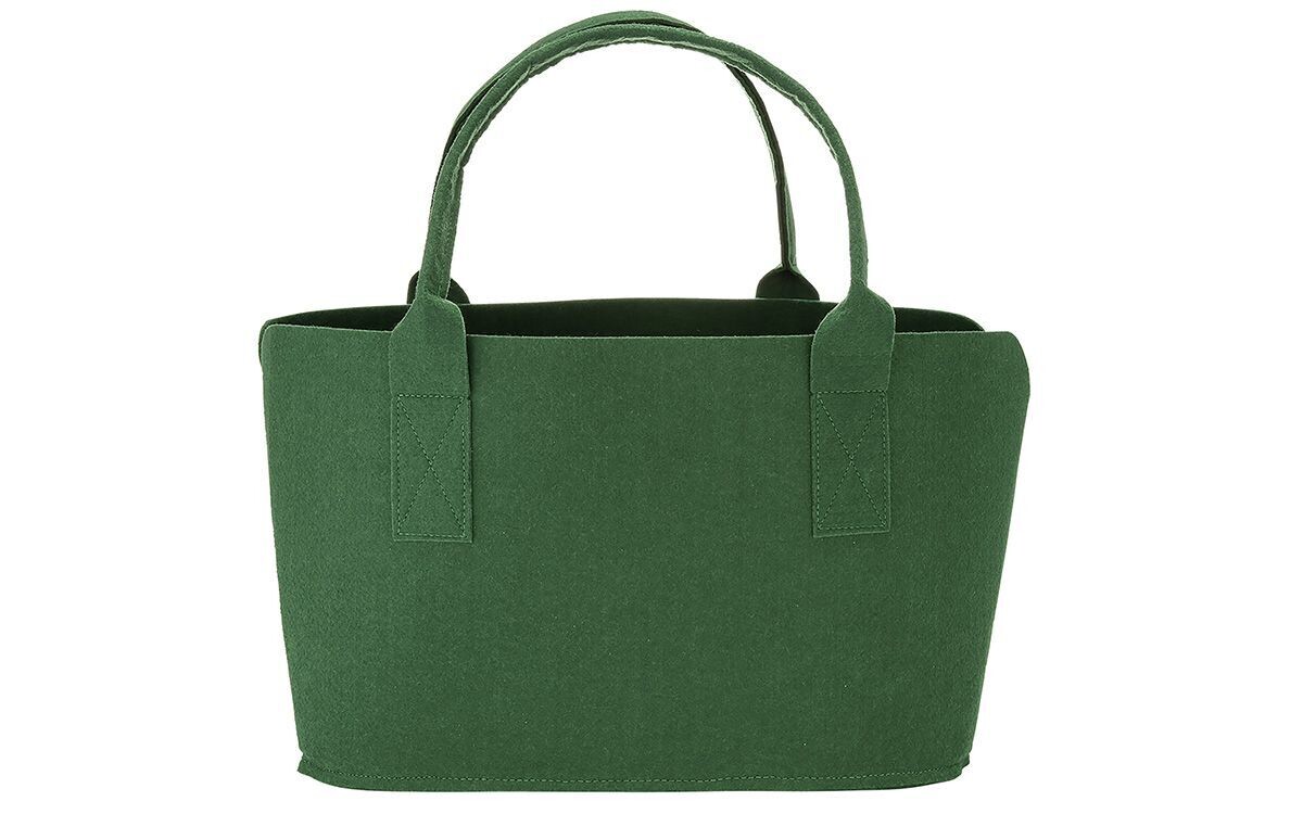 Filztasche, Farbe: dunkelgrün