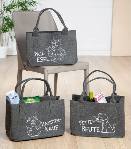 Filztasche "lustige Tiere"