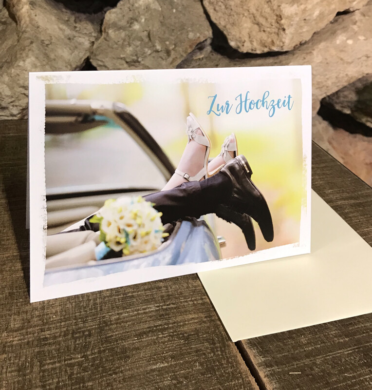 Karte „Cabrio Hochzeit“ K