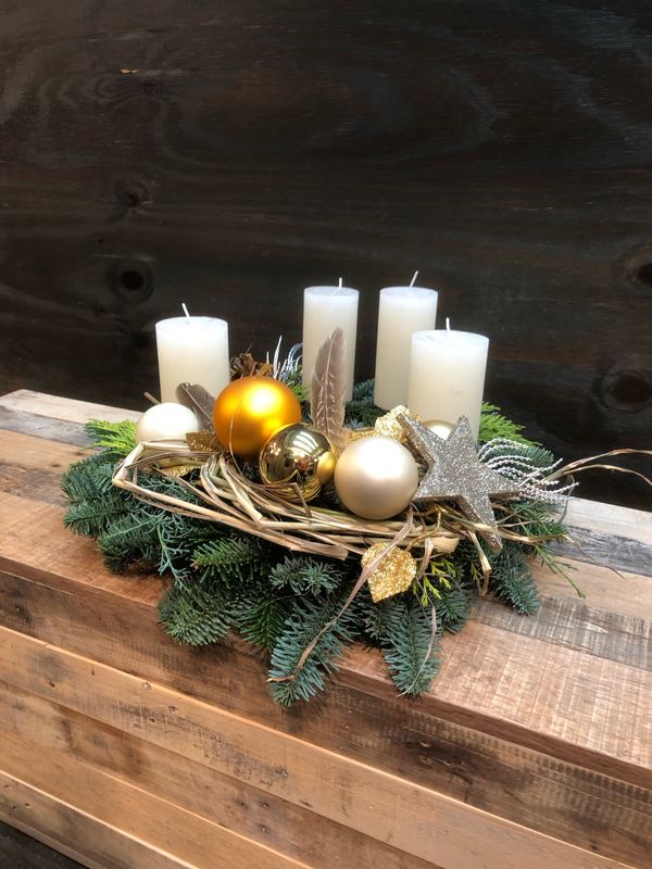 Winterliche Goldharmonie