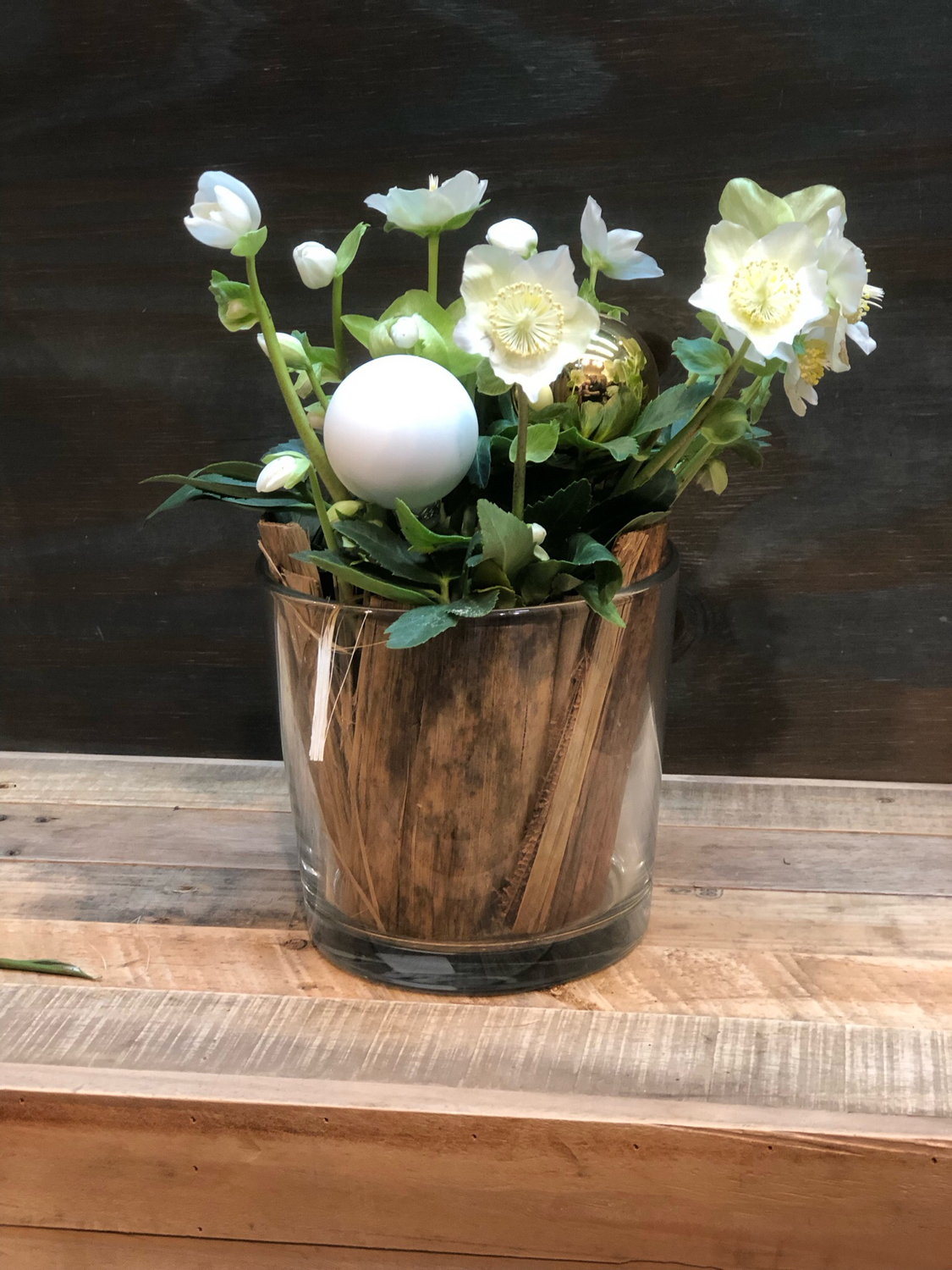 Winterblütenvase