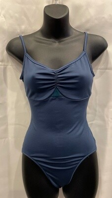 Promo Pinch Front Sapphire Leotard - Small Adult