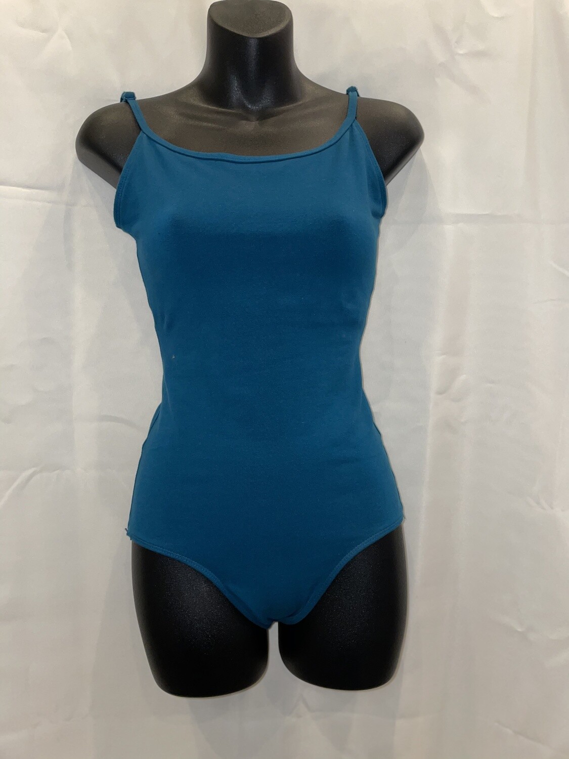 Theatrical Cotton Leo Twist Back Teal Leo - Large Adult