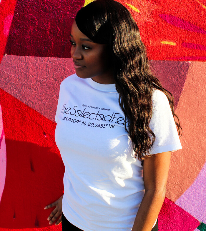Fortune Favours the Bold White Logo Tee Fortune Favours the Bold White Logo Tee
