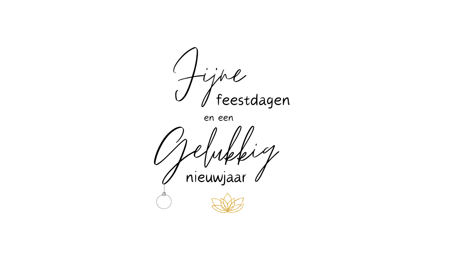 Kerst en nieuwjaar DIGITAAL