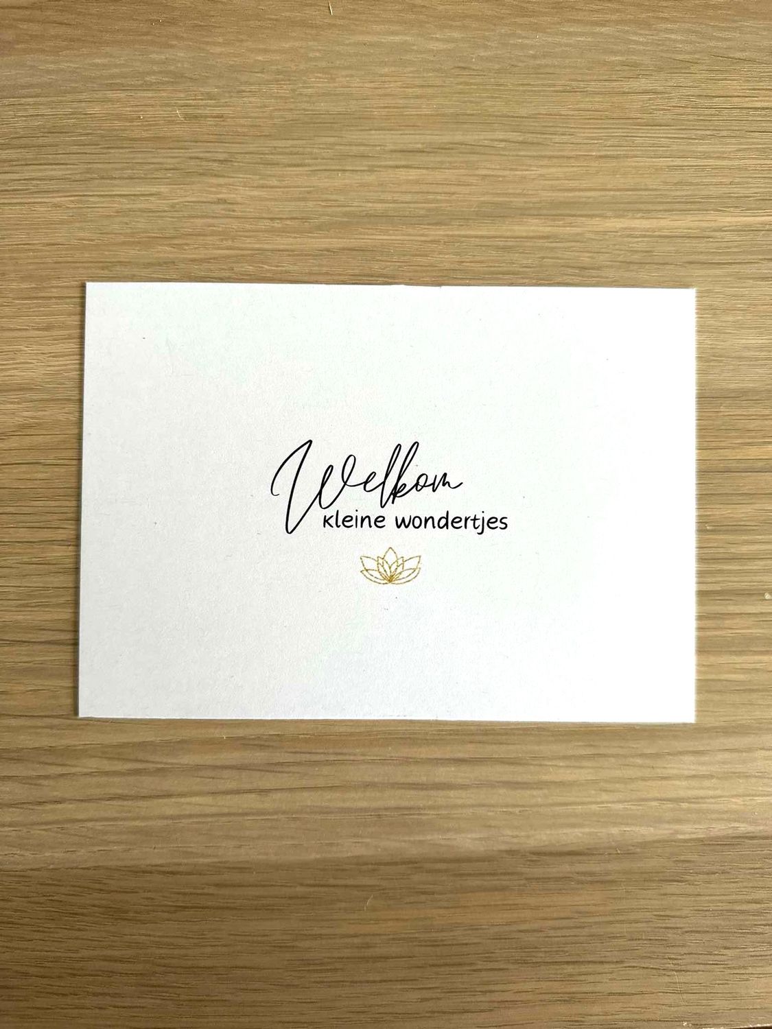 Geboorte meerling PER POST OF AFHALEN