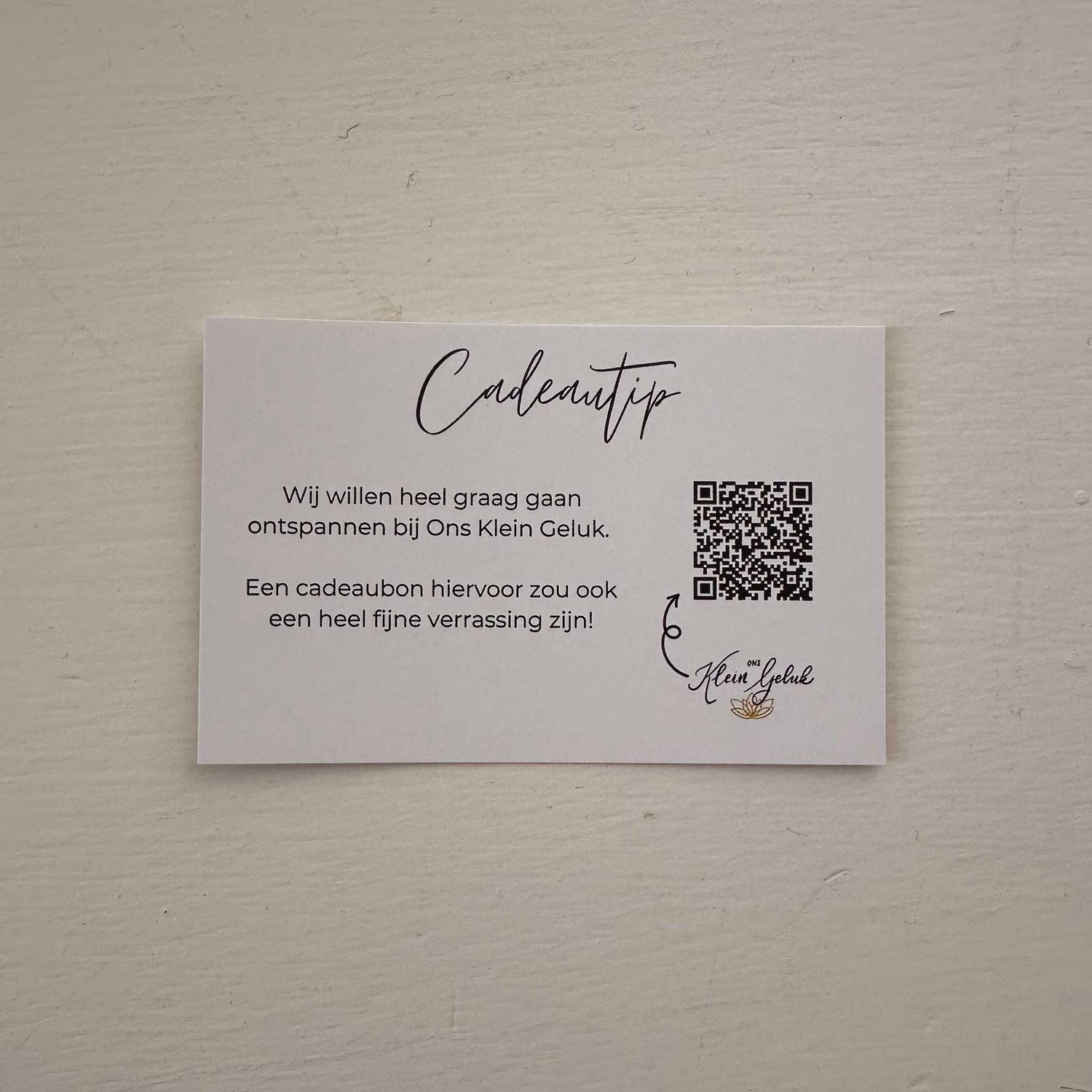 Geboortelijst kaartjes!