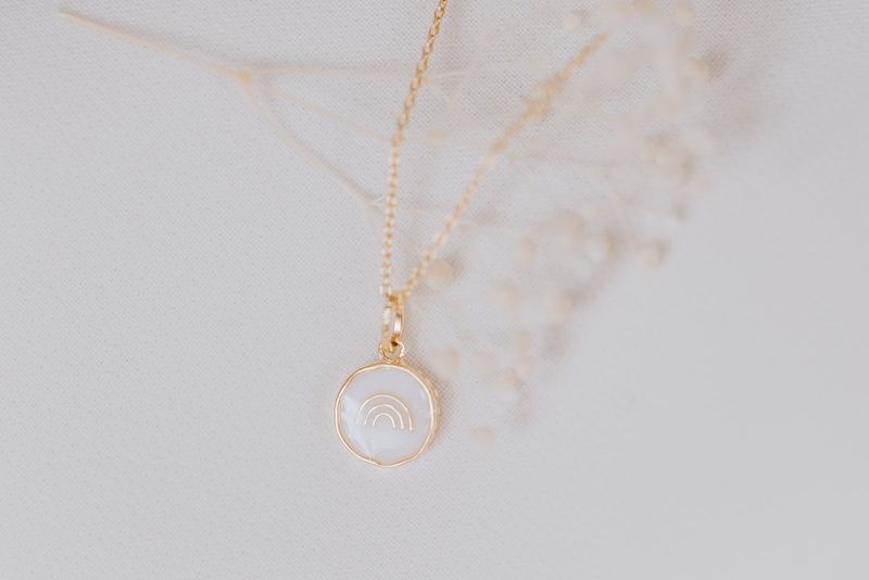 RAINBOW - GFTD Moedermelkjuweel - ketting RAINBOW - GFTD Moedermelkjuweel - ketting