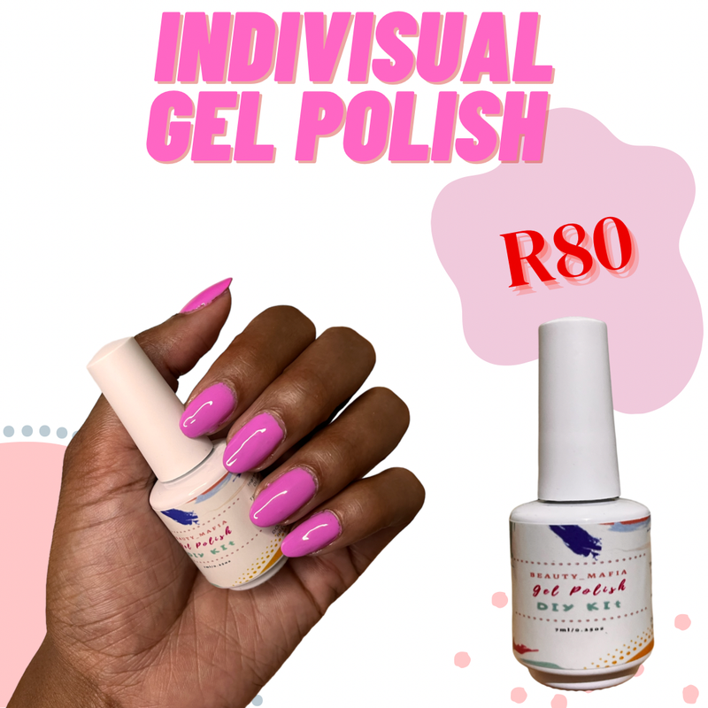 INDIVIDUAL GEL POLISH COLOUR