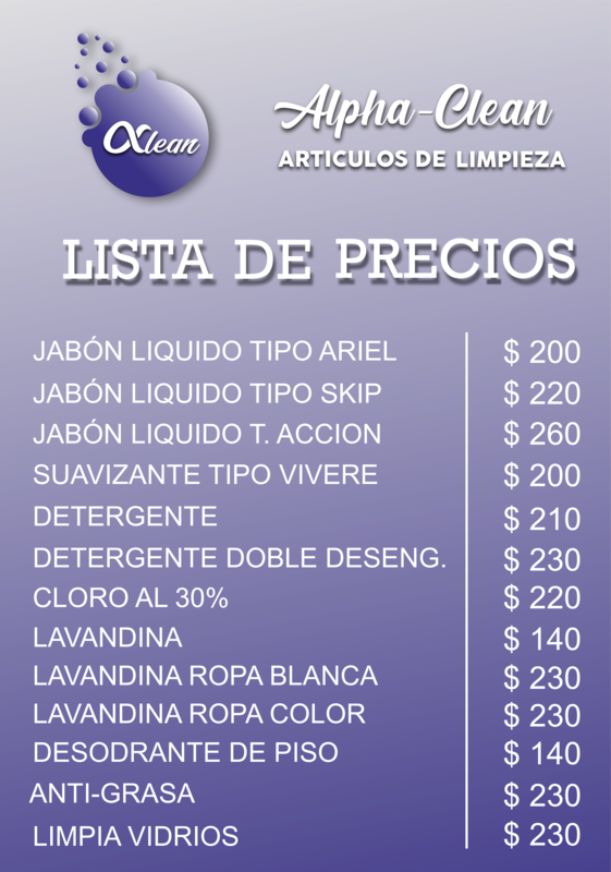 PRODUCTOS POR BIDONES 5L