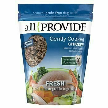 Allprovide Gently Cooked Chicken Frozen Dog Food - 2 Pound