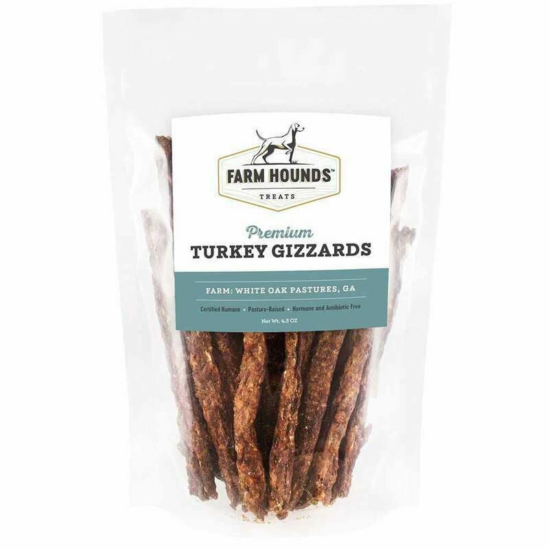 Farm Hounds Premium Turkey Gizzards Sticks Dog Treats - 4.5 oz.