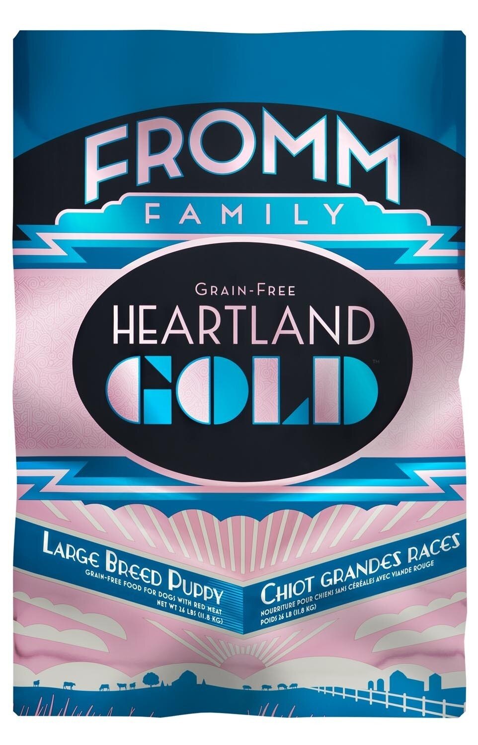 Fromm Heartland Gold Grain Free Large Breed Puppy Dry Dog Food - 4 Pound