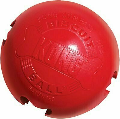 KONG Biscuit Ball Dog Toy - Large