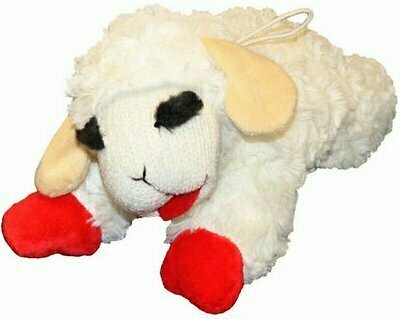 Multipet Lamb Chop Plush Dog Toy - Regular