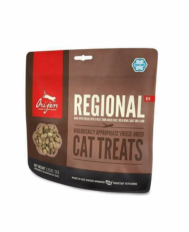 ORIJEN Freeze Dried Regional Red Cat Treats - 1.25 oz.