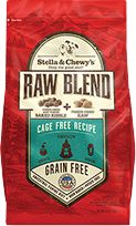 Stella &amp; Chewy&#39;s Raw Blend Cage Free Recipe Freeze-Dried Raw &amp; Dry Dog Food - 3.5 Pound