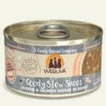 Weruva Cat Stew! Goody Stew Shoes Chicken &amp; Salmon Dinner in Gravy Wet Cat Food - 5.5 oz.
