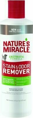 Nature&#39;s Miracle Dog Stain &amp; Odor Remover - 16 oz. Bottle