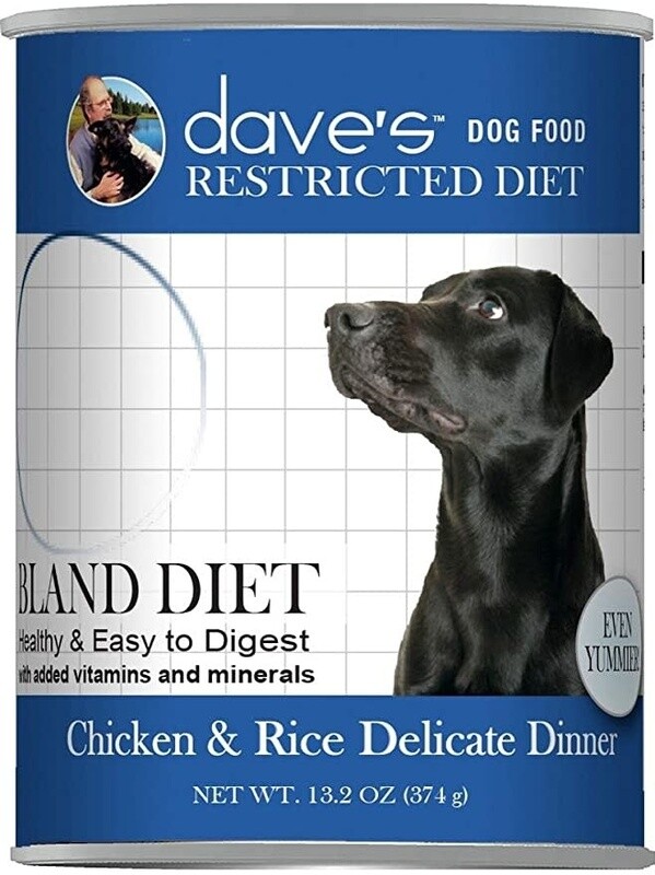 DAVE&#39;S PET DOG RESTRICTED BLAND CHICKEN 13.2OZ