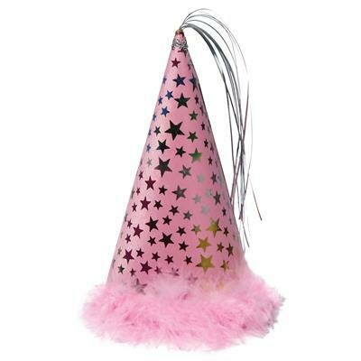 Charming Pet Party Hat Pink Large
