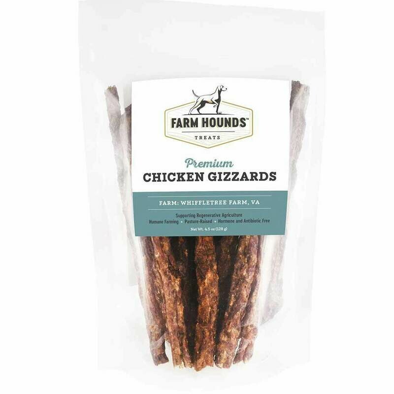 Farm Hounds Dog Treats Chicken Gizzards 4.5 oz