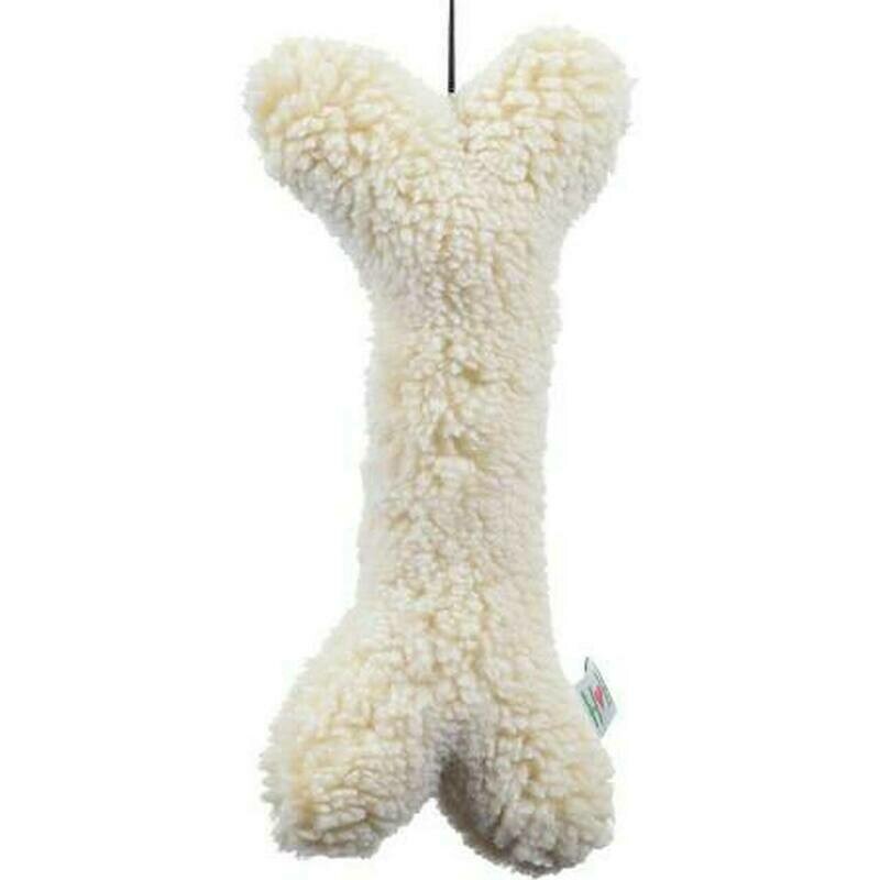 Huggle Hounds Extra Thick 2’ Sherpa Bone