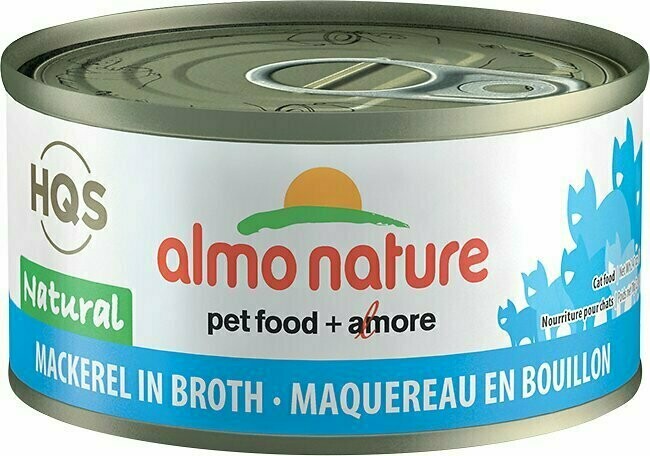 Almo Nature Legend 100% Natural Mackerel Adult Grain-Free Canned Cat Food - 2.47 oz.