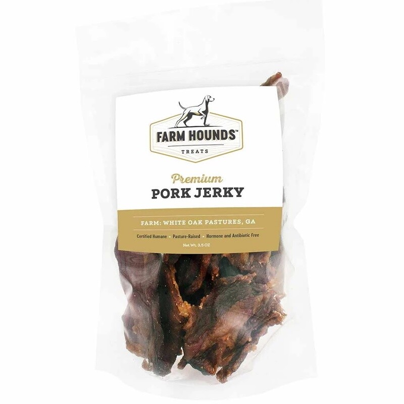Farm Hounds Pork Jerky Dog Treats - 3.5 oz.