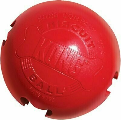 KONG Biscuit Ball Dog Toy - Large