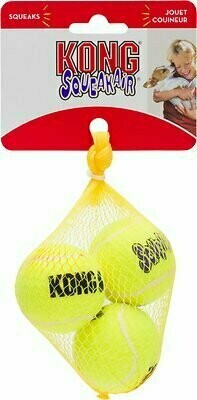 KONG AirDog Squeakair Balls Packs Dog Toy - Small
