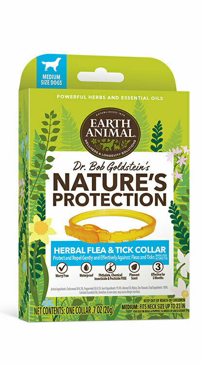Earth Animal Flea &amp; Tick Collar Dog - Medium
