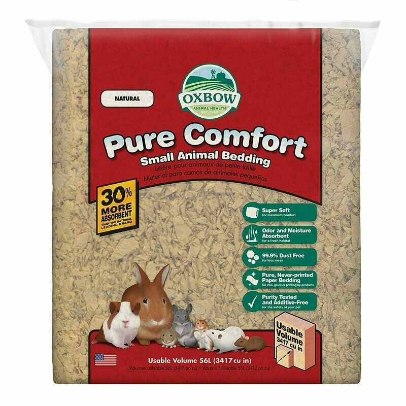 Oxbow Pure Comfort Small Animal Bedding - Natural, 54 Large