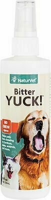 NaturVet Bitter YUCK! No Chew Dog - Cat &amp; Horse Spray - 8 oz. Bottle