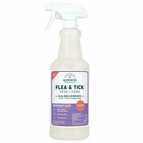 Wondercide Natural Flea, Tick &amp; Mosquito Control for Dogs - Cats &amp; Home - Rosemary Scent - 1 oz.