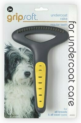 Jw Pet Gripsoft Undercoat Rake for Dog