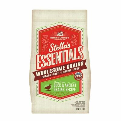Stella &amp; Chewy&#39;s Essentials Wholesome Grains Duck &amp; Ancient Grains Dry Dog Food - 3 Pound